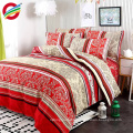 100% cotton woven bedding duvet cover set for home textile